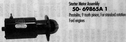 Prestolite Ford Starter